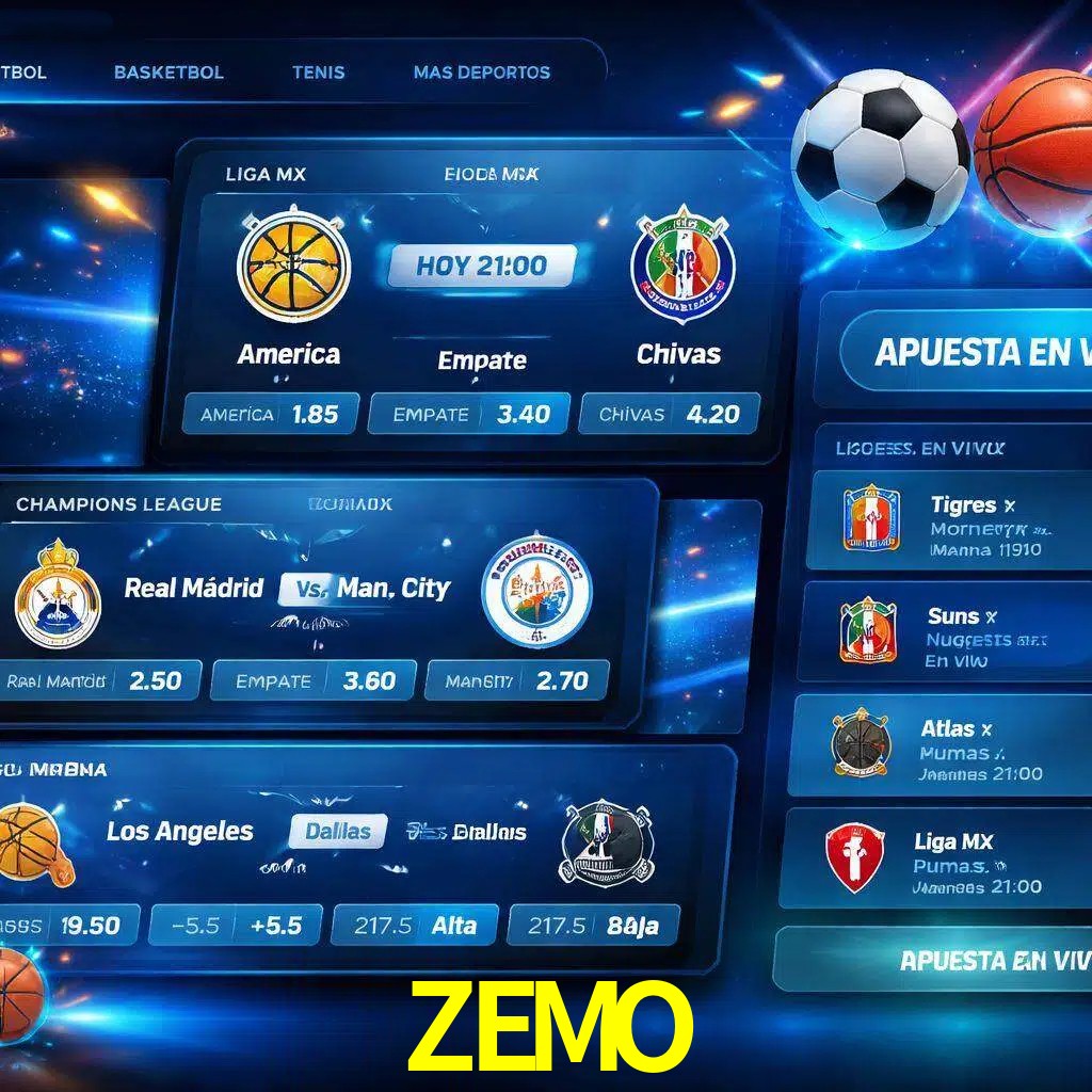 Mercados de apuestas deportivas ZEMO para jugadores en México